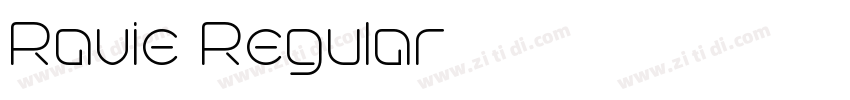 Ravie Regular字体转换 Ravie Regular字体转换